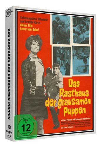 Das Rasthaus der grausamen Puppen (Edition Deutsche Vita # 19) - 4K UHD und Blu-ray Weltpremiere - Cover A -Limited Edition 1000 Stück - Ein Film von Rolf Olsen mit Essy Persson, Helga Anders und Erik