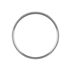 Sehr breiter Edelstahl-Penisring, 4,5 cm