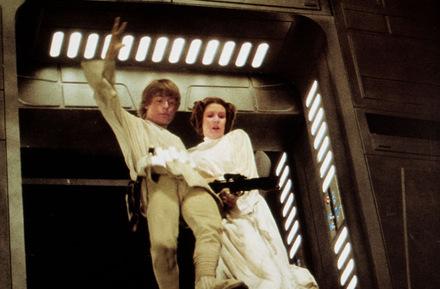 Mark Hamill und Carrie Fisher 'Star Wars:IV' © 20th Century Fox