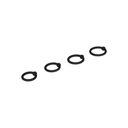 Silikonpenisring-Set, 4 Teile, 2,5   5,5 cm
