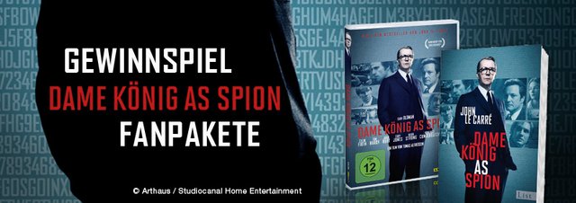 Dame König As Spion Gewinnspiel: Ausspioniert: Fanpakete mit dem Bestseller und der Verfilmung