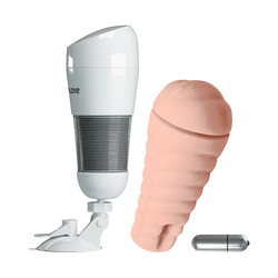 Hedy Vibrating Masturbator, 27 cm