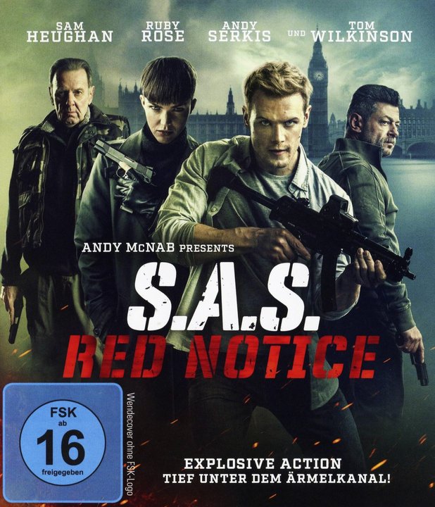 S.A.S. Red Notice (Blu-ray), gebraucht