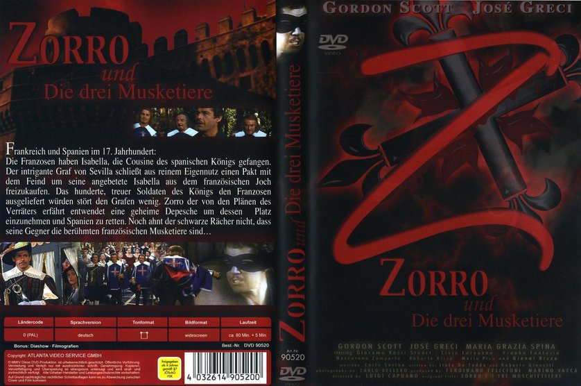Zorro Und Die Drei Musketiere Dvd Oder Blu Ray Leihen Videobuster De
