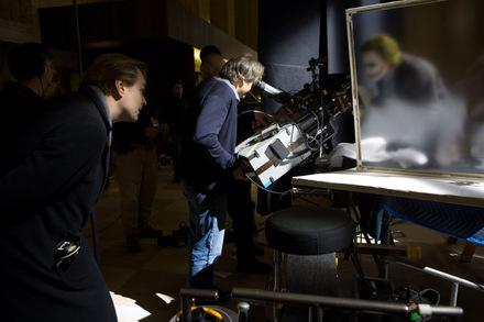 Visionär Nolan am Set von 'The Dark Knight' (2008)