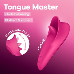Satisfyer Tongue Master, 14 cm