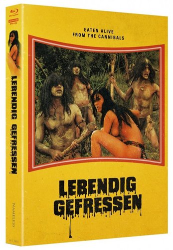 Lebendig Gefressen Mediabook Cover H 4K UHD (Blu-ray Disc)