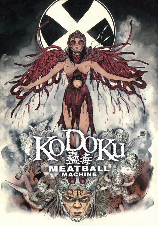 Kodoku - Meatball Machine - Limitiertes Mediabook auf 500 Stück, Cover A (+ handsignierte Autogrammkarte des Regisseurs) (Blu-ray Disc)