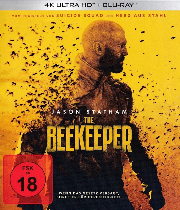 The Beekeeper (4K UHD), gebraucht, ohne Cover