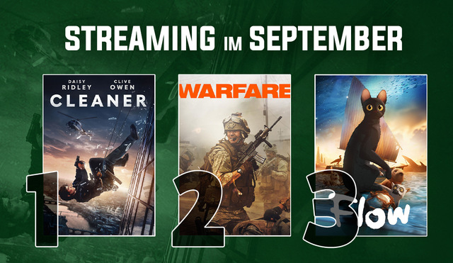 Die Streaming-Charts September 2025: Der Wilde Westen und unter dem Meer!