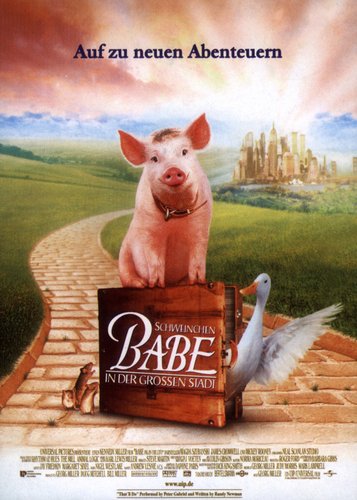 Schweinchen Babe in der großen Stadt - Poster 1