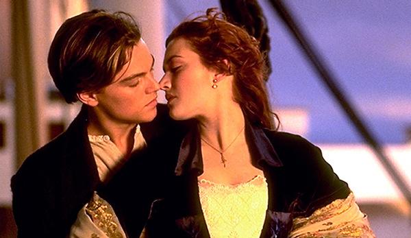 Leo und Kate als Jack und Rose in 'Titanic'