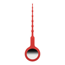 Vibrierender Dilator aus Silikon, 19 cm