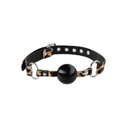 Knebel mit Lederband