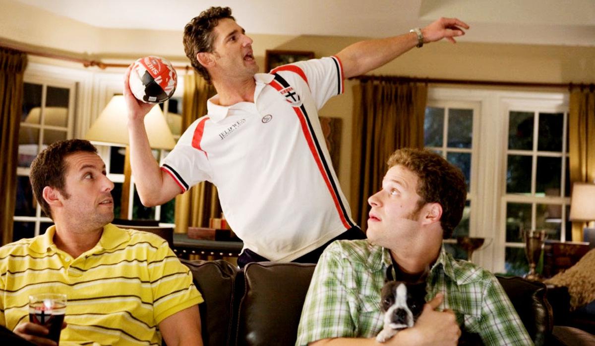 Adam Sandler, Eric Bana und Seth Rogen in 'Wie das Leben so spielt' 2009 © Universal Pictures