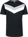 Urban Classics Arrow Panel Tee T-Shirt schwarz grau weiß powered by EMP (T-Shirt)
