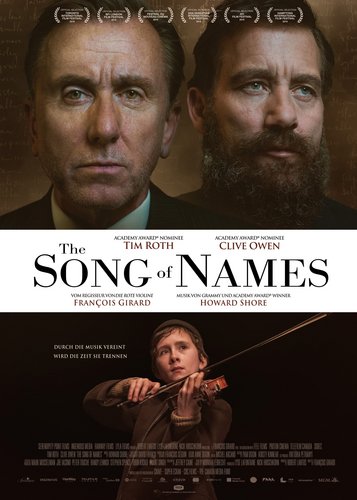 The Song of Names - Poster 1