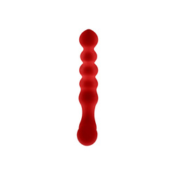 Doppeldildo mit Struktur aus Silikon, 32 cm
