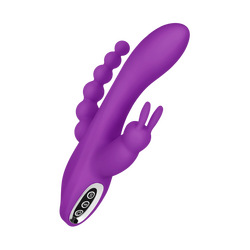 3 in 1 Rabbitvibrator, 21,5 cm