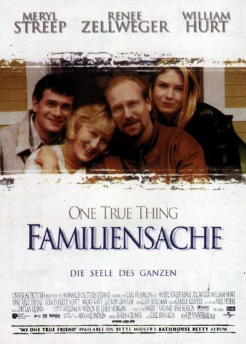 One True Thing - Familiensache - Poster 2
