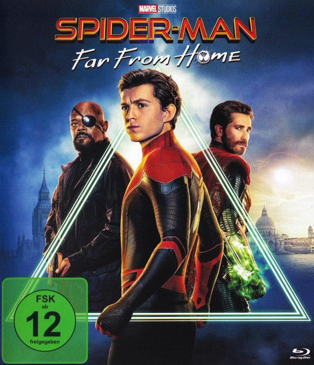 Spider-Man - Far From Home (Blu-ray), gebraucht, ohne Cover