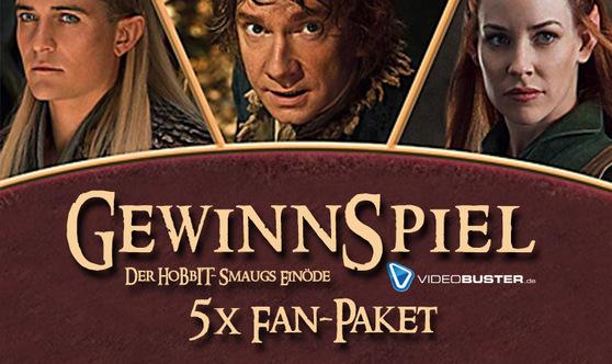 Smaugs Einöde Gewinnspiel: Hobbit-Wochen bei VIDEOBUSTER - Fan-Pakete gewinnen!
