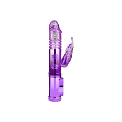 Stoßender Perlen vibrator, 24 cm