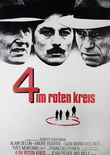 Vier im roten Kreis - Poster 1