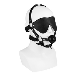 Augenmaske mit Knebel