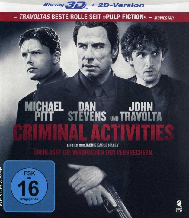 Criminal Activities (Blu-ray 2D/3D), gebraucht, ohne Cover