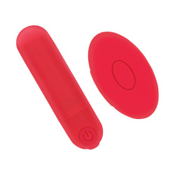 Rechargeable Bullet with Remote, 7,7 cm