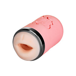 Mund-Masturbator mit Saugeffekt, 14,5 cm
