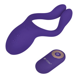 Deluxe Paarvibrator mit Fernbedienung - Universalgenie, 15 cm