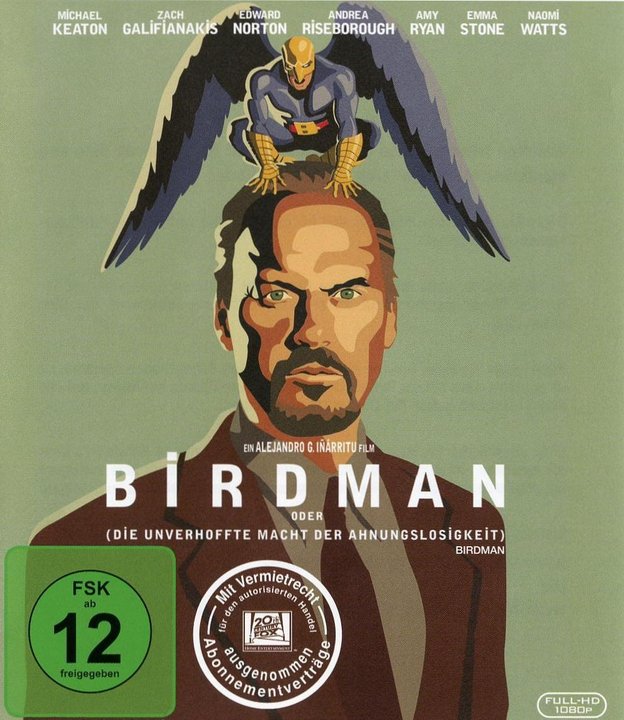 Birdman (Blu-ray), gebraucht