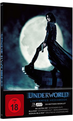 Underworld - Limitiertes Mediabook (Blu-ray 4K Ultra HD)