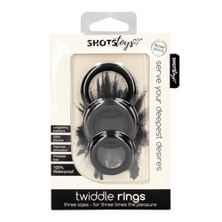 Twiddle Rings, 2,4   3,2 cm