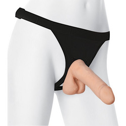 Vac-U-Lock - Ultraskyn Cock With Ultra Harness - 7 Inch, 17,8 cm