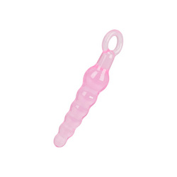 Analdildo mit Kugelstruktur, 18 cm