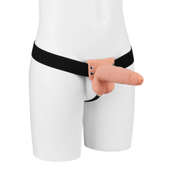 Hollow Squirting Strap-On, 21 cm