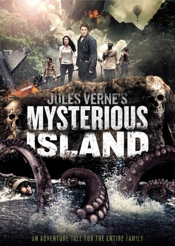 Jules Vernes Die geheimnisvolle Insel - Poster 1