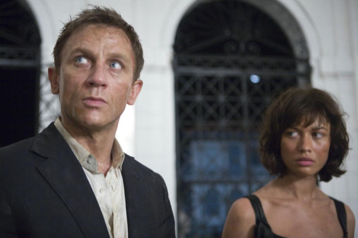Daniel Craig und Olga Kurylenko © 20th Century Fox 2008