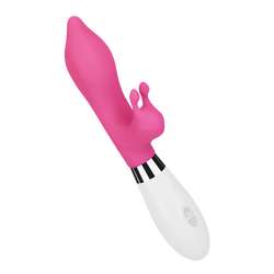 Voluminöser Rabbitvibrator, 21 cm