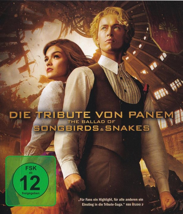 Die Tribute von Panem - The Ballad of Songbirds &amp; Snakes (Blu-ray), gebraucht, ohne Cover