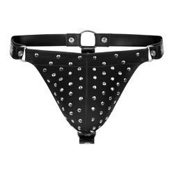 Leder-String mit Nieten