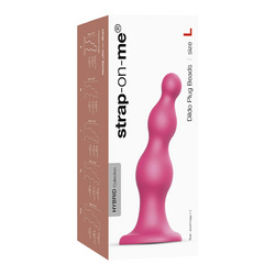 Dildo Plug Beads - Größe L, 16 cm