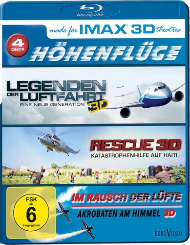 IMAX: Höhenflüge  [4 BR3Ds] (Blu-ray 3D), neu - ovp