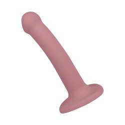 Soft Silicone Dildo - Size S, 17cm