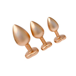 Pearl Plug Set, 3 Teile