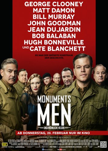 Monuments Men - Poster 1