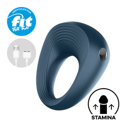 Satisfyer Power Ring aus Silikon, 2,5 - 5 cm